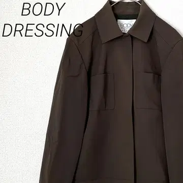 BODY DRESSING 셔츠 자켓 가슴 포켓 심플 안감 부착