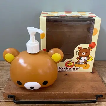 리락쿠마 페이스형 비누 디스펜서 산엑스