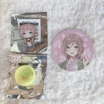 학마스 니와노유 히메사키 리나미 케로린 아크릴 스탠드 코스터 3종 세트