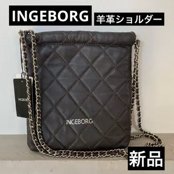 새상품 잉게보그 체인 퀼팅 숄더백 INGEBORG