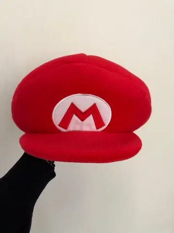 마리오 캡 빨간색