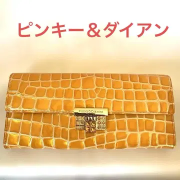 Pinky&Dianne 미사용 새상품 골드  장지갑 금전운