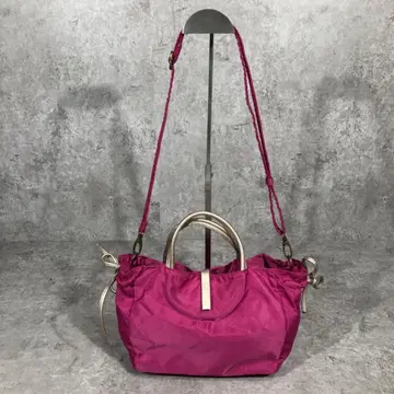 새상품급 BRONTIBAY PARIS 나일론 숄더백 나프레스