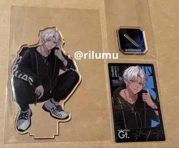 니지소사쿠10 2시라던가 아크릴 스탠드 카드 이브라힘