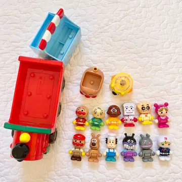 호빵맨 첫 하우스 인형 세트 SL맨과 8명의 친구들