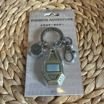 디지몬 어드벤처 메탈 키링 우정의 문장