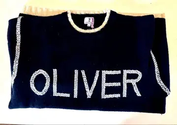 OLIVER 네이비 스웨터 L 사이즈