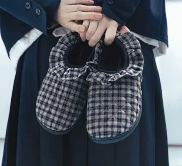 SUBU COYSEIO FLUFF CHECK PADDING SHOES