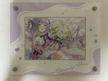 브이스포! 생일 기념 2024 포토 스탠드 시노미야 루나