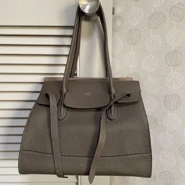 LOWELL Things 가죽 오픈 토트백 (L) 그