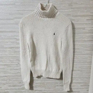 [ L ] 랄프 로렌 터틀넥 스웨터 니트 로고