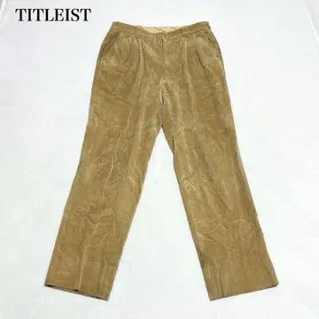 타이틀리스트 골프 코듀로이 팬츠 (85cm) 스트레이트 성숙 캐주얼