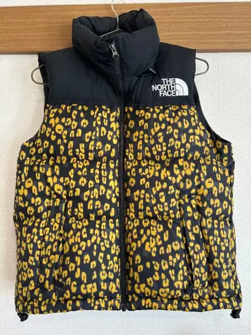 THE NORTH FACE (S) 레오파드(레오파드 무늬) 다운 베스트
