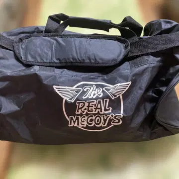 THE REAL McCOY'S 보스턴 백 블랙