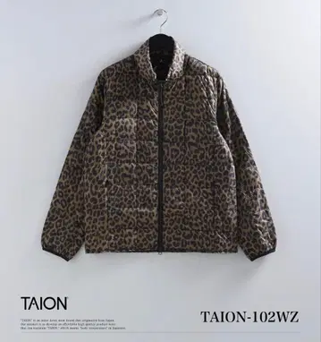 타이온 베이직 하이넥 W지퍼 이너 다운 자켓