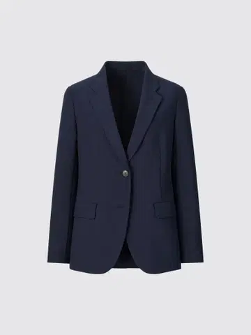 유니클로 감동 자켓 네이비 테일러드 자켓