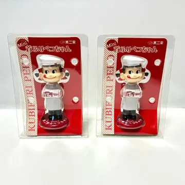 미개봉 미사용 후지야 mini 고개 까딱 페코짱 2세트