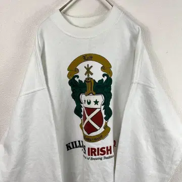 USA 구제 의류 90s irish red 맥주 맨투맨 빈티지