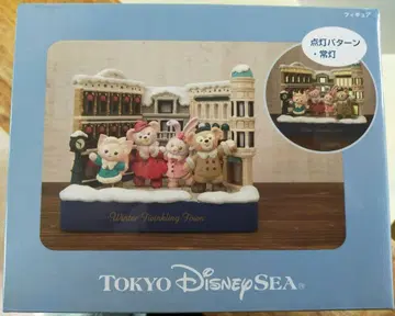 디즈니씨 더피 윈터 잉크링 타운 피규어