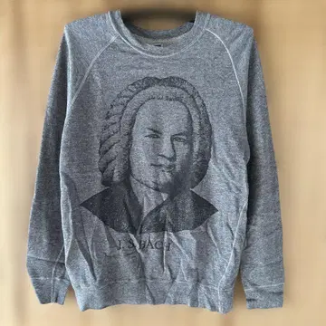 WAREHOUSE J.S. 바흐 프린트 맨투맨 M