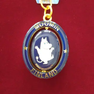 핀란드제 MOOMIN 리버서블 회전 키링