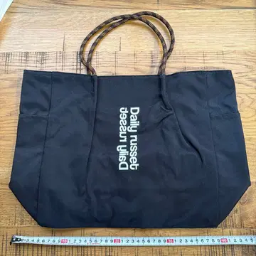 Daily russet 블랙 토트백