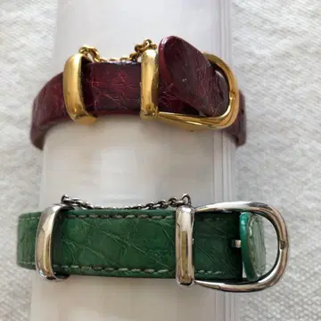 VENDOME 아오야마 시계, 가죽 벨트 2개 세트