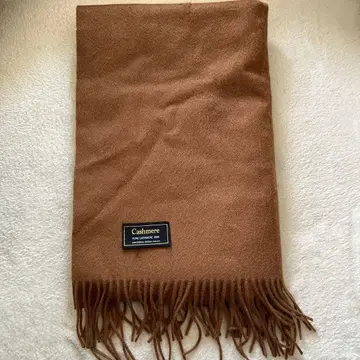 [ 새상품급 ] Cashmere 캐시미어 100% 스톨 브라운