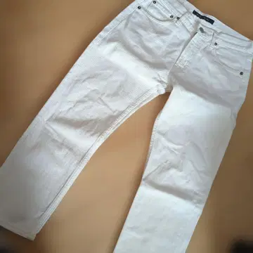 mizuiro ind 화이트 데님 팬츠