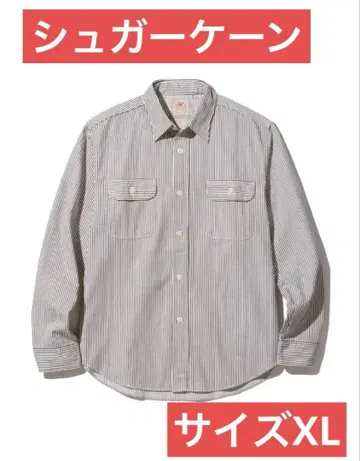슈가케인 워크 셔츠 히코리 SC27853