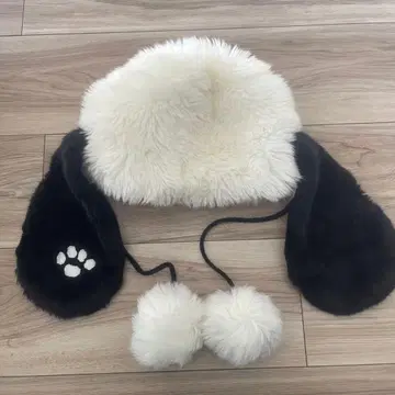 유니버셜 스누피 모자 머리띠 겨울