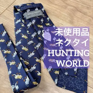 새상품 미사용품 넥타이 HUNTING WORLD 헌팅월드