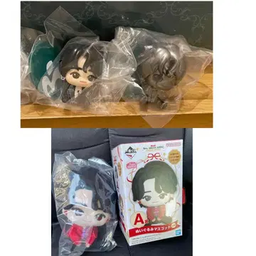 미세스 그린애플 제일복권 피규어 봉제 인형 세트