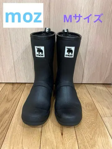 moz. 블랙 M 사이즈 장화