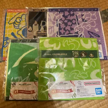 미세스 1번 복권 자카드 타월 5종 세트