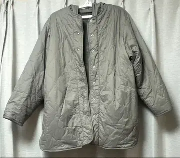 studio clip 리버서블 퀼트 미디 블루종 모카