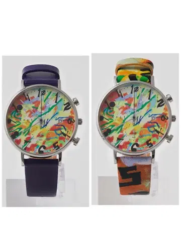 얀체온텐바르 J_Oxknot 워치 [퍼플] 손목시계