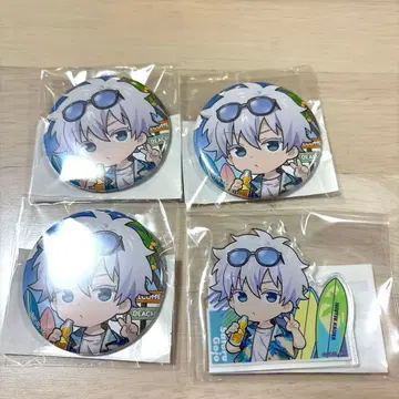 주술회전 마루쿠지 캔뱃지 아크링 키링 고죠 사토루