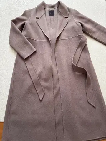 anuans 그레이지 롱 코트