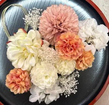 성인식 졸업식 시치고산 사전 촬영 머리 장식