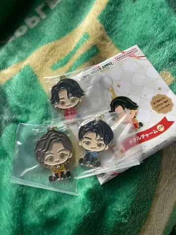 멤버 컴프 3개 세트 메탈 참 제일복권 미세스 그린애플