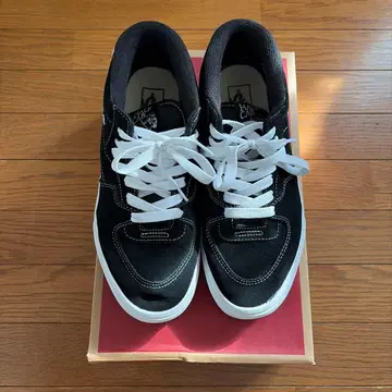 반스 하프캡 27.5 블랙 프로 스케이트 보드화 반스 하프캡