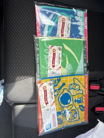 Mrs. GREEN APPLE 점보 타월 3개 세트