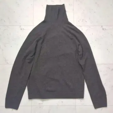 [ 새상품급 ] 유니클로 3D 캐시미어 터틀넥 스웨터 브라운 S