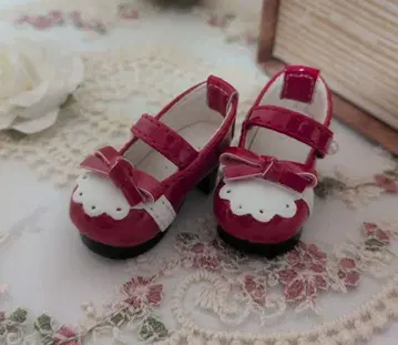 유아sd 사이즈 펌프스 빨간색