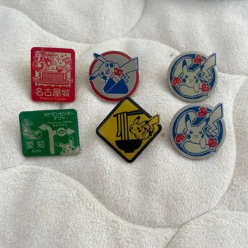 포켓몬 센터 지역 한정 핀즈 컬렉션 피카츄 아이치 나고야 성