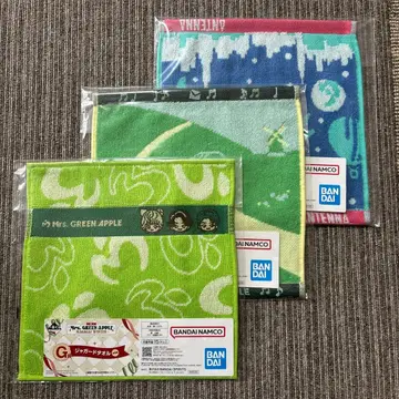 미세스 그린 애플 G상 자카드 타월 3종 세트