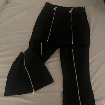 MELT THE LADY 블랙 팬츠 M