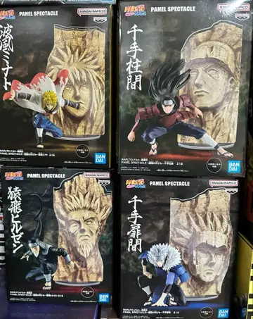 NARUTO 패널 스펙터클 역대 호카게 피규어 4체 세트