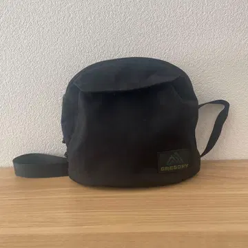 GREGORY 블랙 숄더백